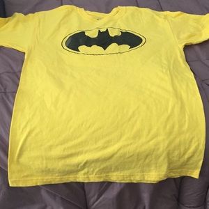 Yellow Batman tee. Large
